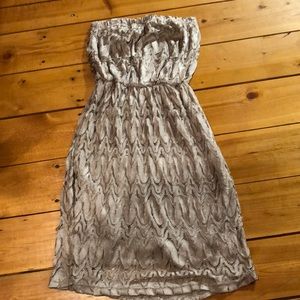 Super cute summer strapless dress